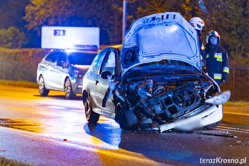 peugeot biorący udział w kolizji