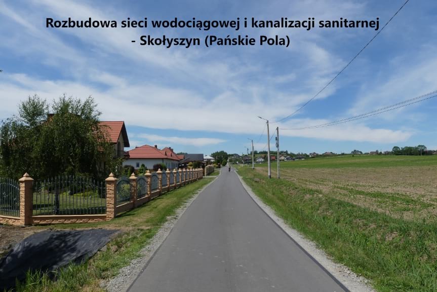 Skołszyn rozbudowa sieci