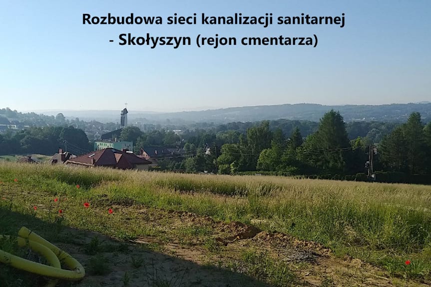 Skołszyn rozbudowa sieci