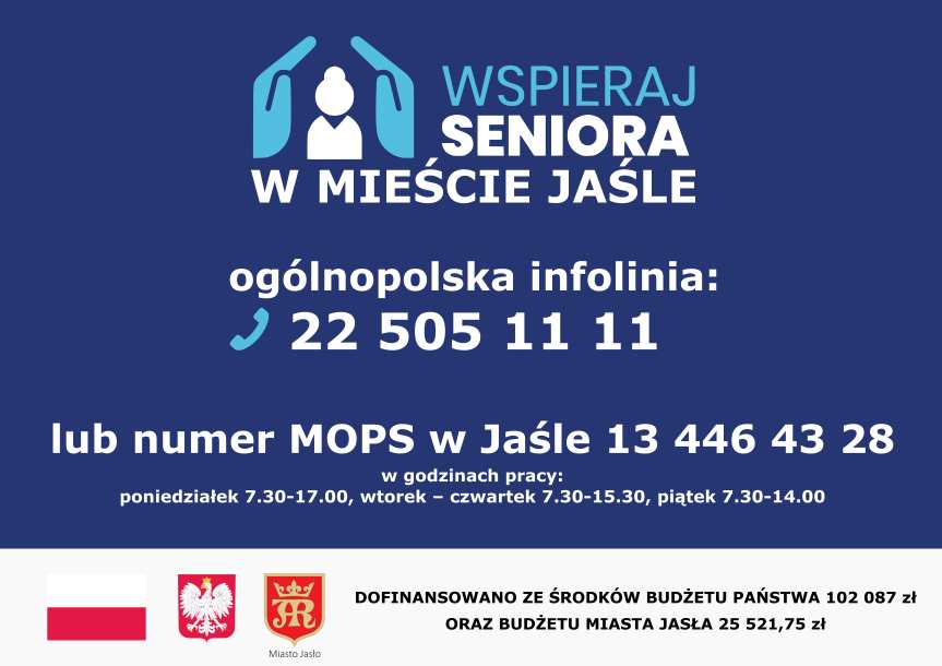 Seniorze zostań w domu – skorzystaj z pomocy!