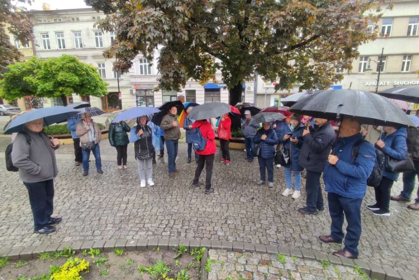 seniorzy na wycieczce w Przemyślu