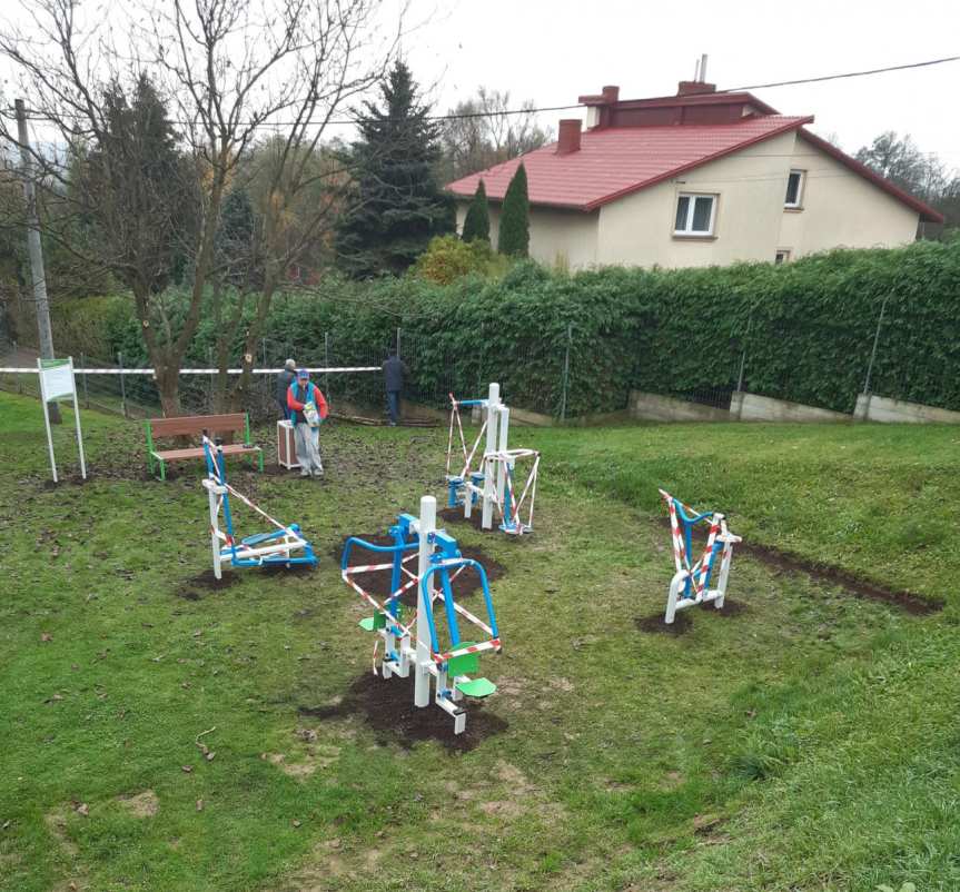 siłownie plenerowe w gminie Jasło
