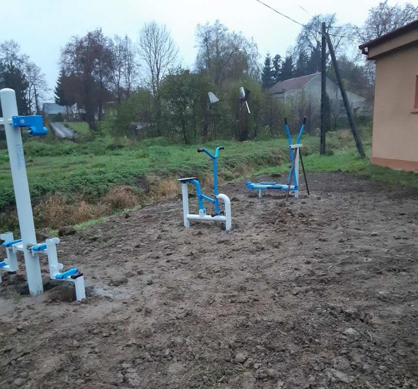 siłownie plenerowe w gminie Jasło