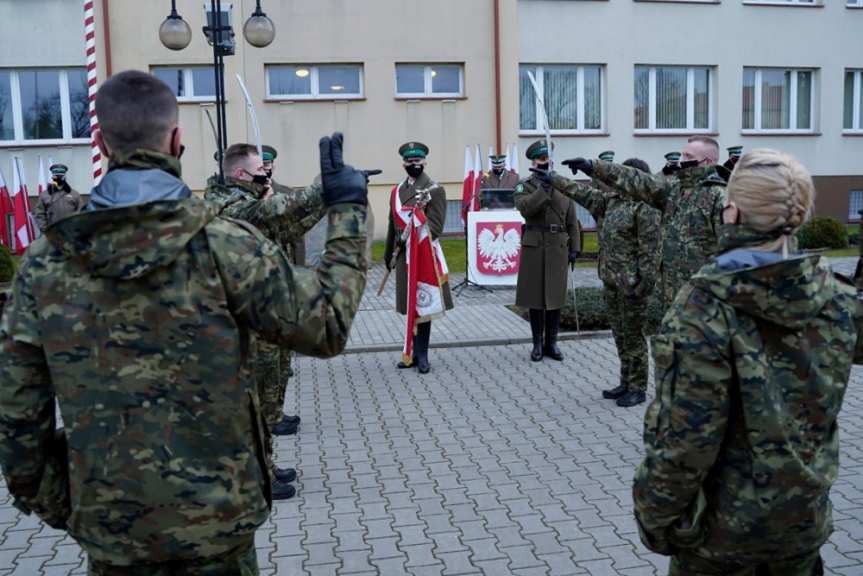 Ślubowanie w Bieszczadzkim Oddziale Straży Granicznej