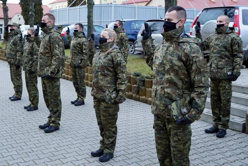 Ślubowanie w Bieszczadzkim Oddziale Straży Granicznej