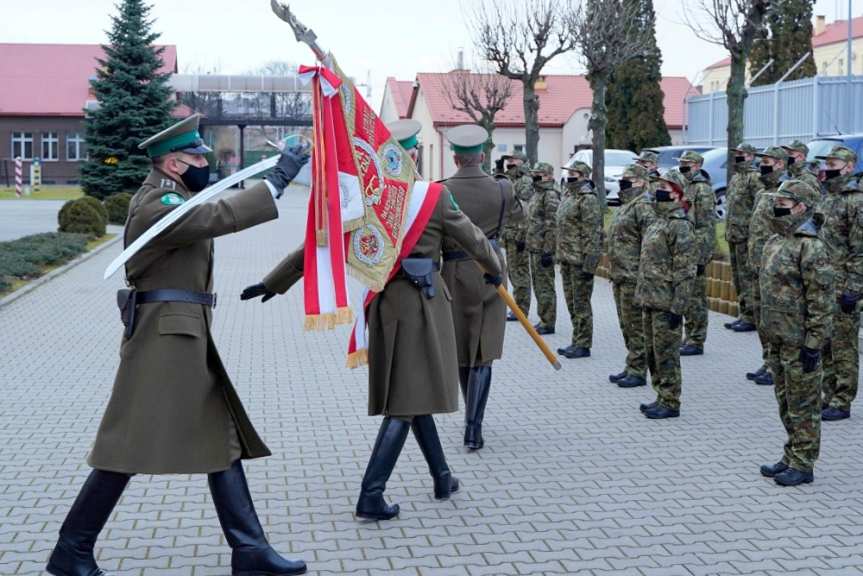 Ślubowanie w Bieszczadzkim Oddziale Straży Granicznej