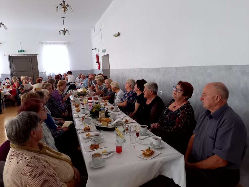 Spotkanie dożynkowe seniorów w Warzycach