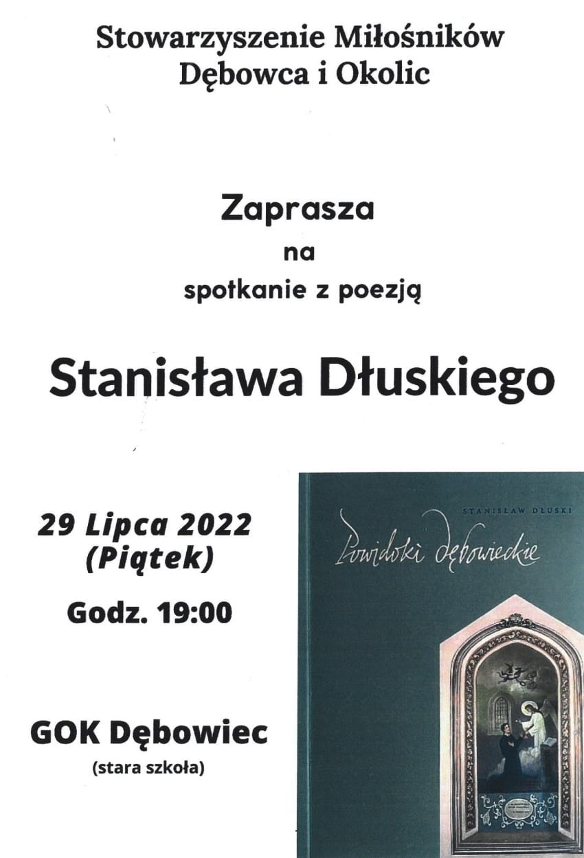 spotkanie z poezją Dębowiec