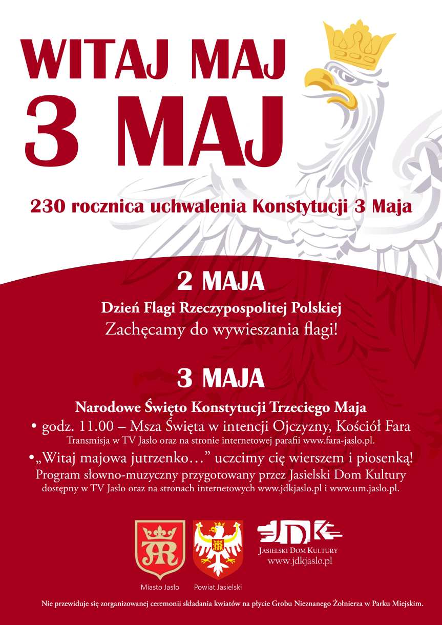 Święto Konstytucji 3 Maja w Jaśle