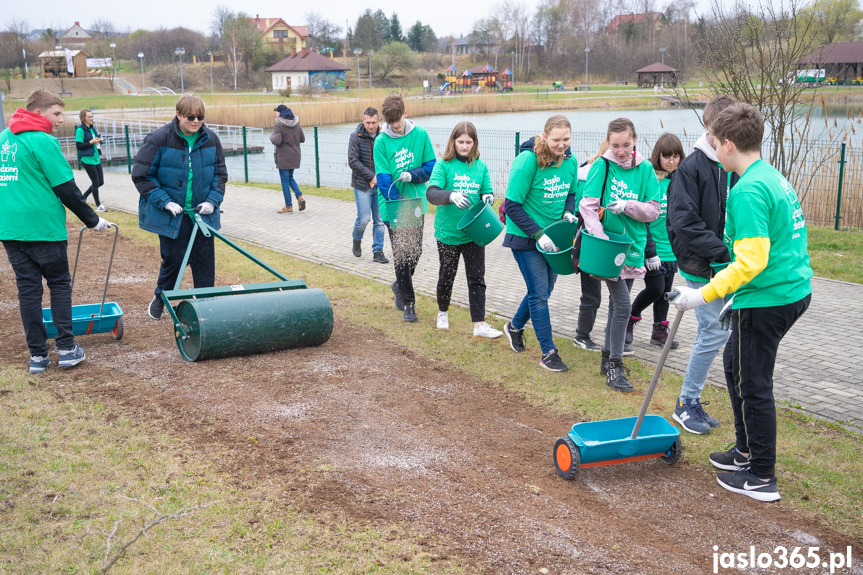 Uczniowie Miejskiego Zespołu Szkół nr 5 w Jaśle