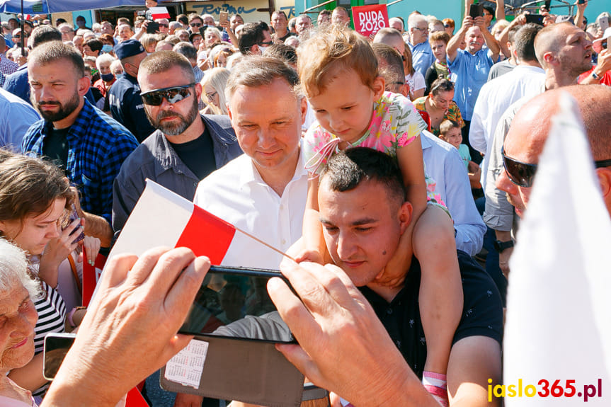 Andrzej Duda w Jaśle