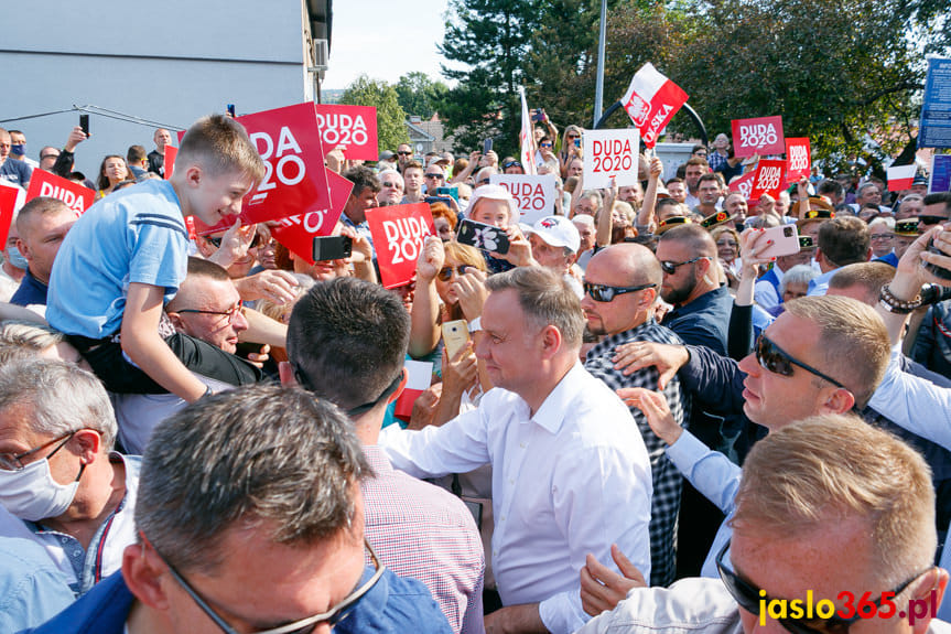 Andrzej Duda w Jaśle