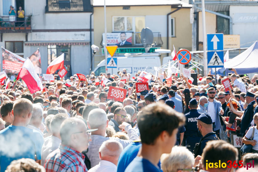 Andrzej Duda w Jaśle