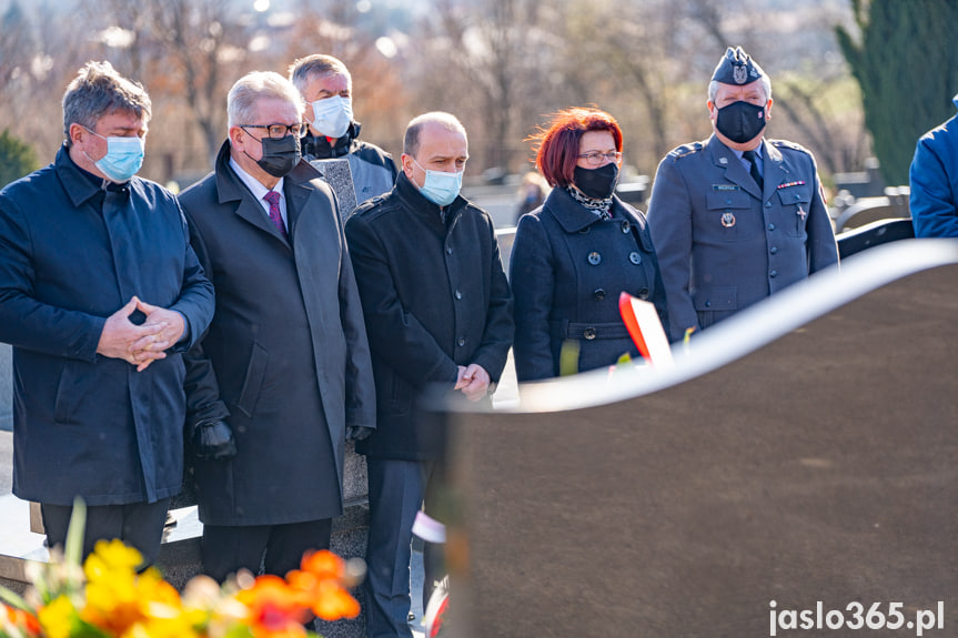 Uroczystość przygrobie senatora Stanisława Zająca