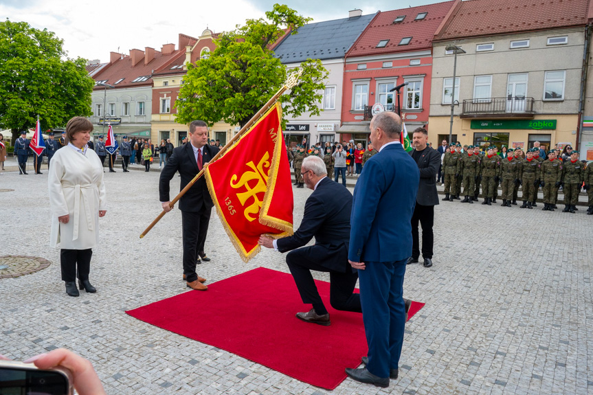 nadanie sztandaru w Jaśle