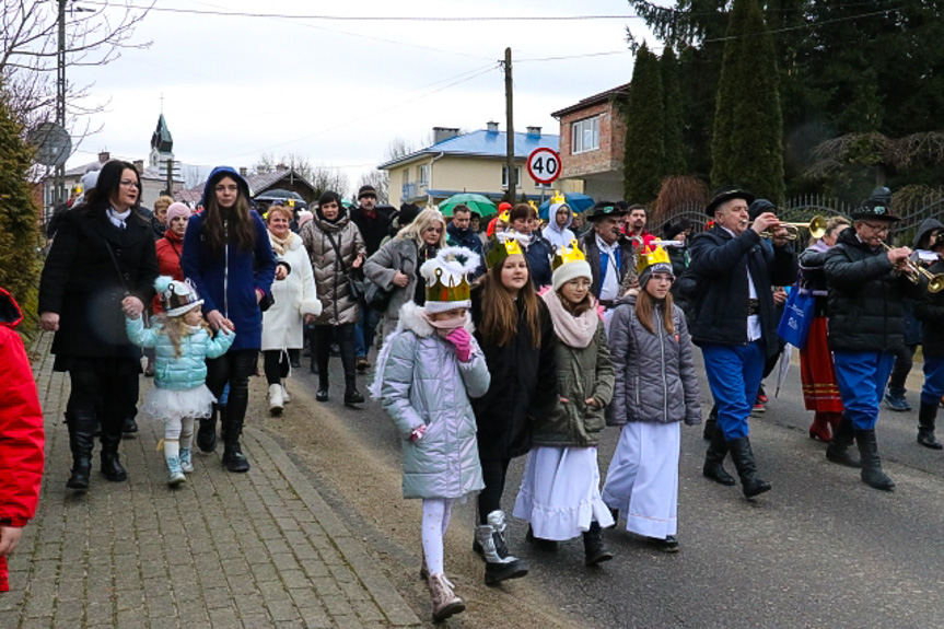 orszak Trzech Króli w Osieku Jasielskim