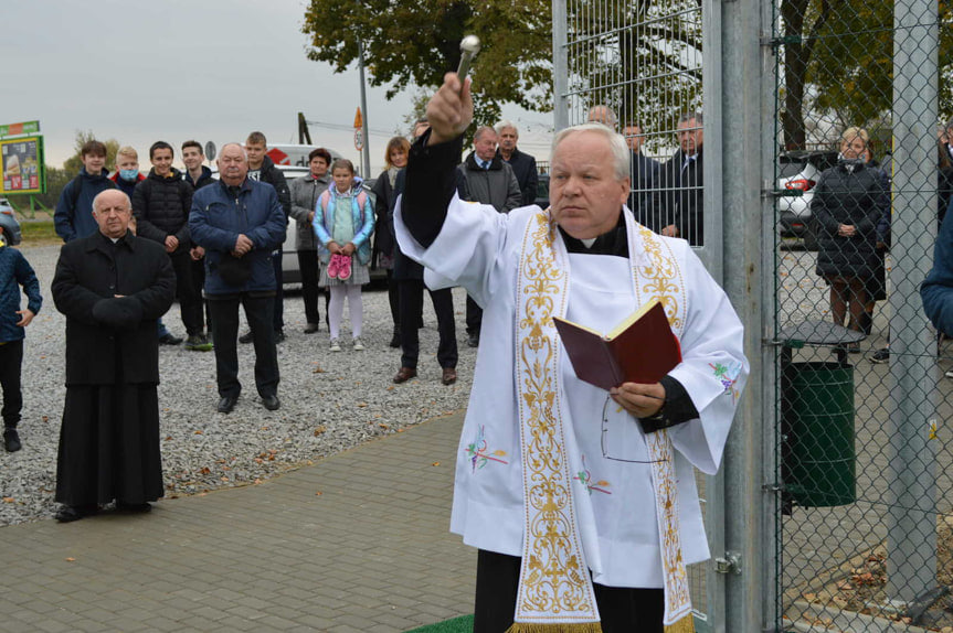 poświęcenie obiektu przez księdza