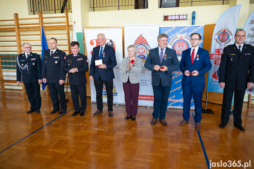 Odznaczeni medalami za zasługi dla pożarnictwa powiatu jasielskiego