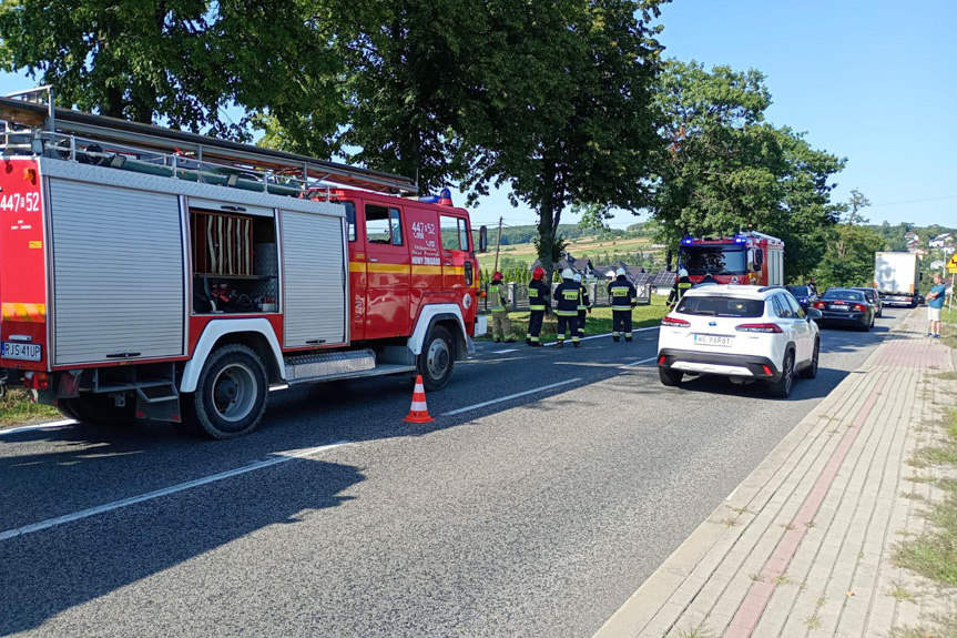 Wypadek w Nowym Żmigrodzie