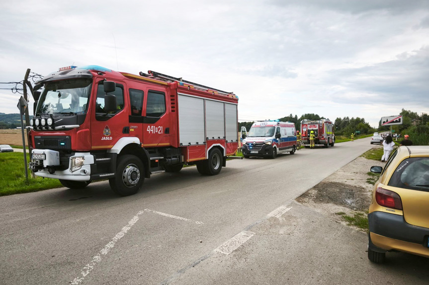 Wypadek w Błażkowej