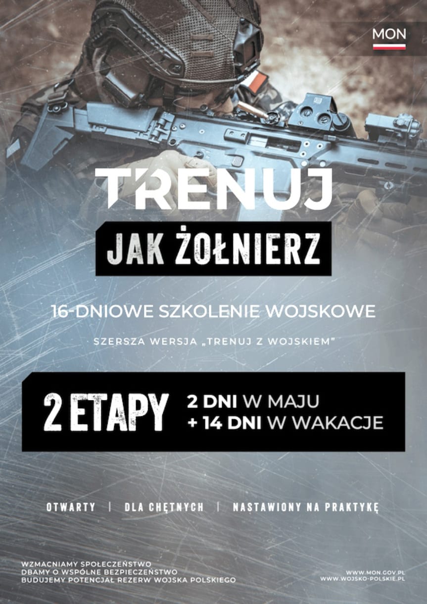 projekt trenuj jak żołnierz