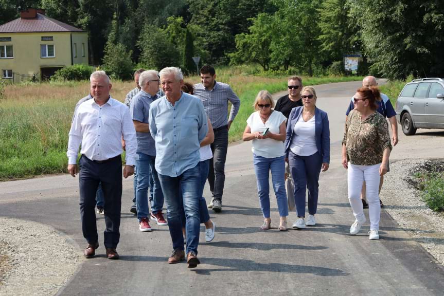 remont drogi Chrząstówka-Niepla