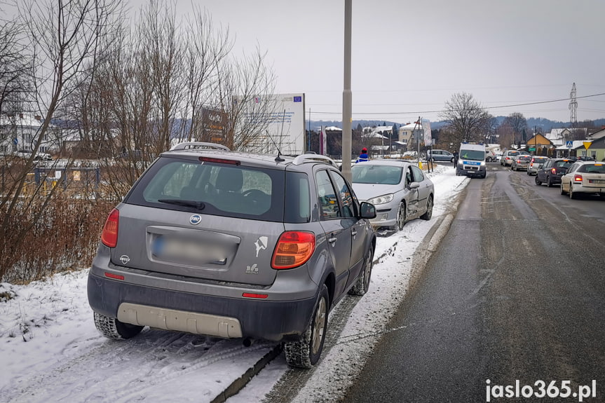 Kolizja w Jaśle