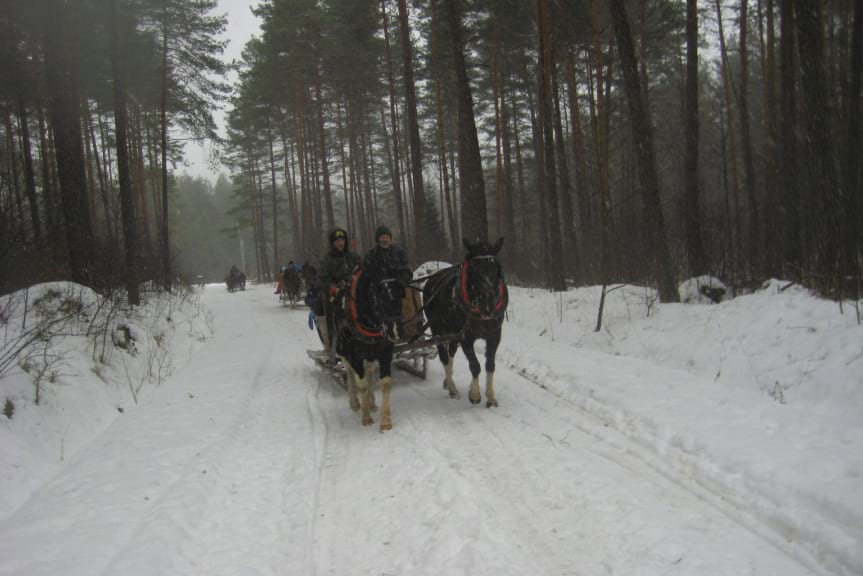 kulig w Regietowie