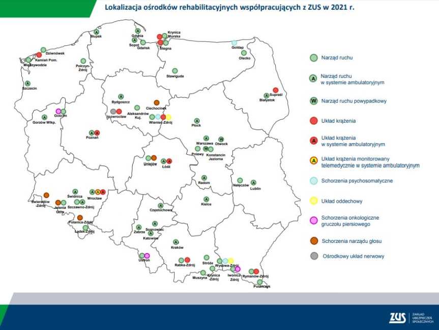 ZUS wznawia wyjazdy do ośrodków rehabilitacyjnych