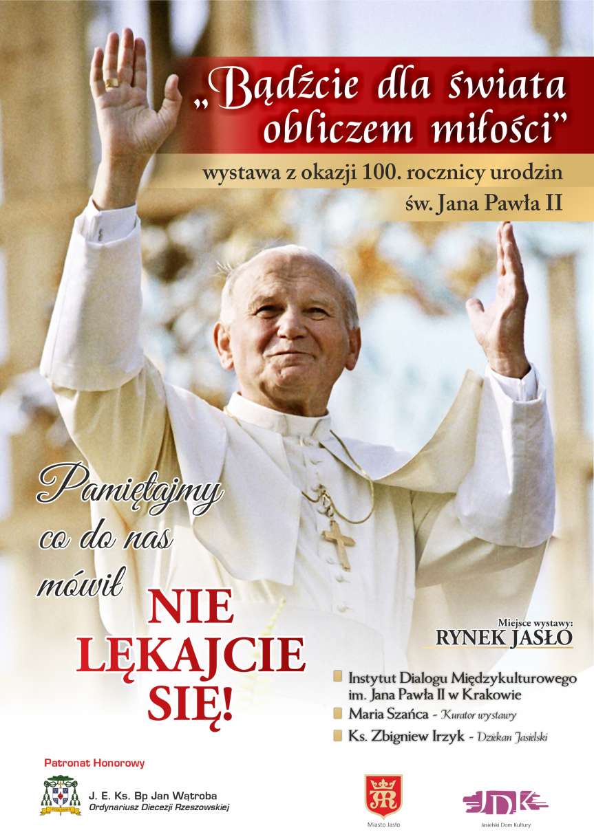 100. rocznica urodzin Jana Pawła II. Przyłącz się do wspólnego świętowania
