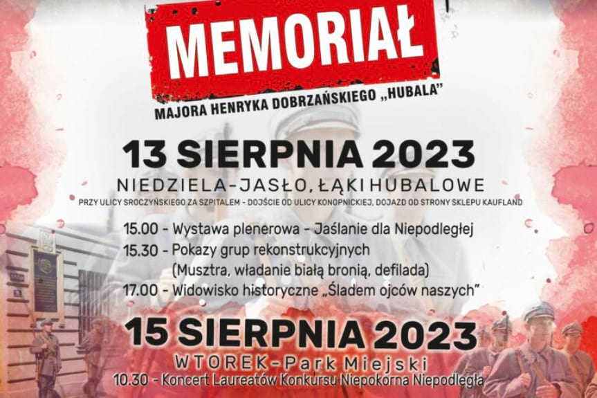 13 i 15 sierpnia – Memoriał Hubala i Święto Wojska Polskiego