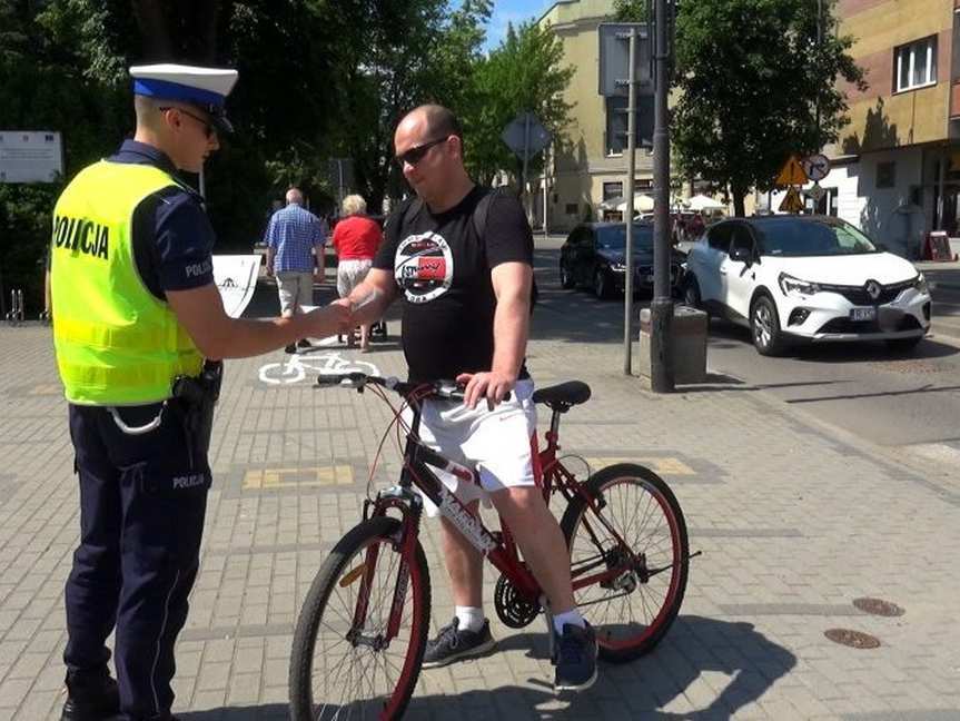 Akcja jasielskiej policji „Bądź rozważny na drodze”