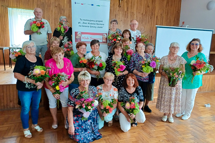 Aktywny sierpień w Klubach Seniora Gminy Jasło