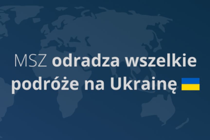 Działania zbrojne na Ukrainie. Apel do Obywateli polskich