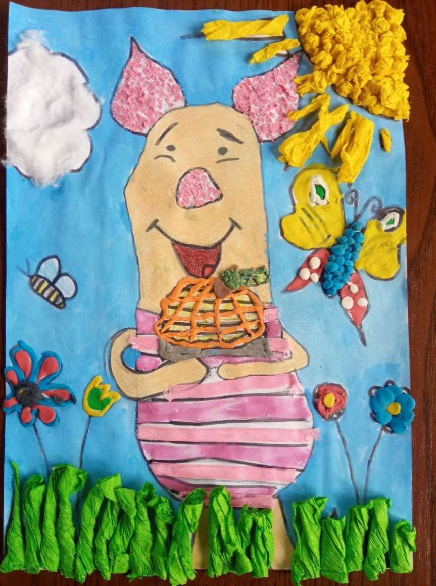 W Skołyszynie dzieci malowały smakołyki książkowych bohaterów