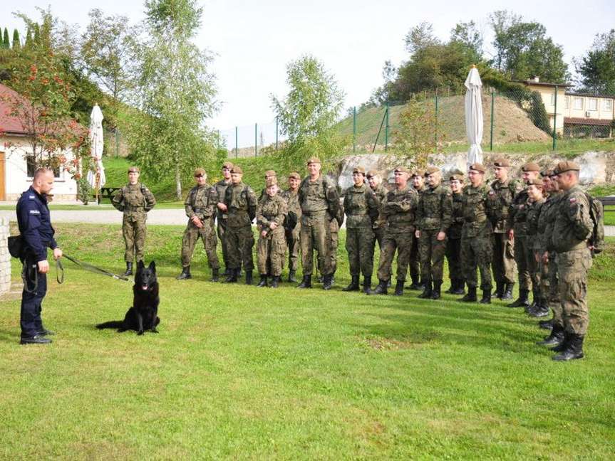 Jasło. Policjanci szkolili żołnierzy