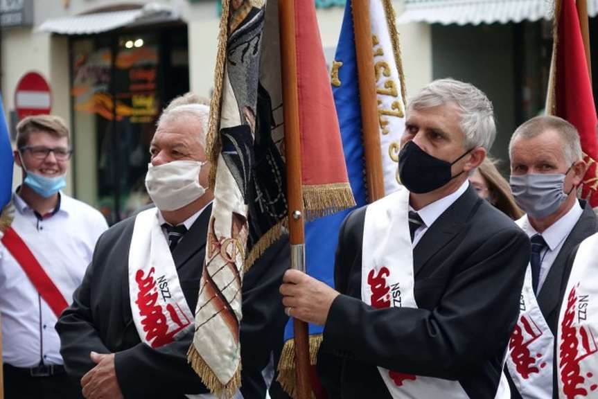 Jasło. Uroczyste obchody 40. rocznicy powstania NSZZ Solidarność