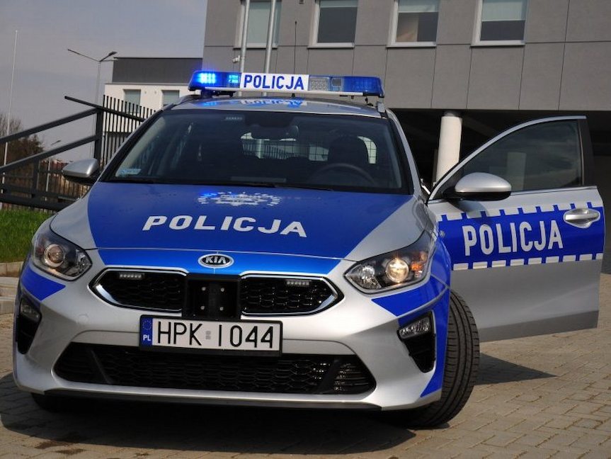 Kia ceed trafiła do jasielskich policjantów