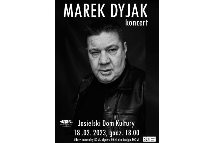 Koncert Marka Dyjaka w JDK - zapowiedź