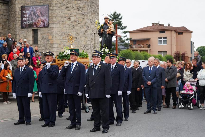 Mieszkańcy Jasła przeszli w uroczystej procesji