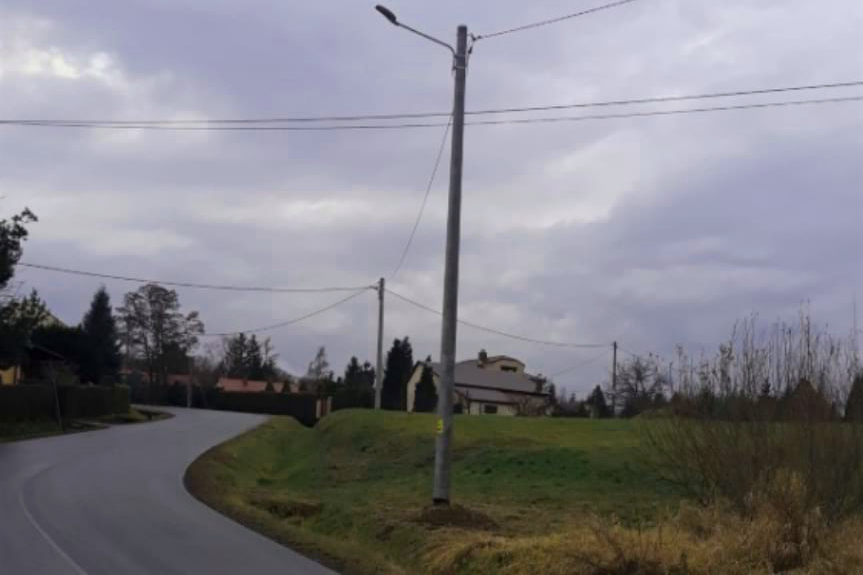 Nowe oświetlenie uliczne w Dobrucowej i Gąsówce
