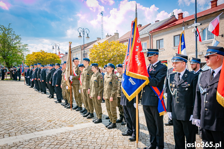 Obchody święta Konstytucji 3 Maja oraz gminny Dzień Strażaka w Nowym Żmigrodzie