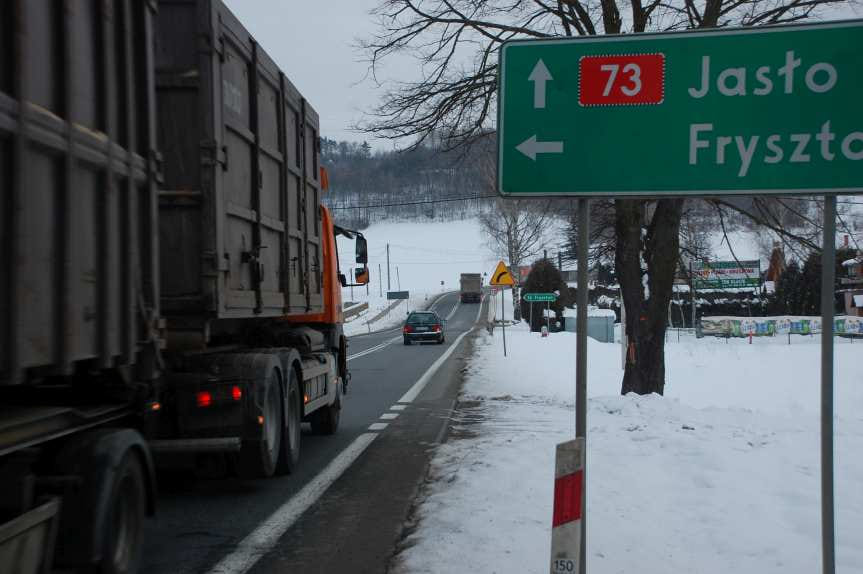 Plany przebudowy drogi krajowej nr 73 w Jaśle