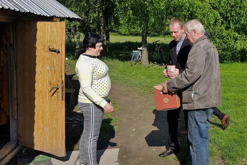 Pomoc Caritas w gminie Skołyszyn