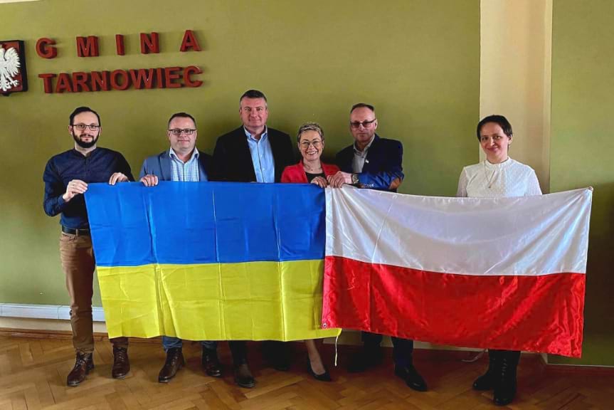 Pomoc rzeczowa dla Ukrainy od Gminy Tarnowiec