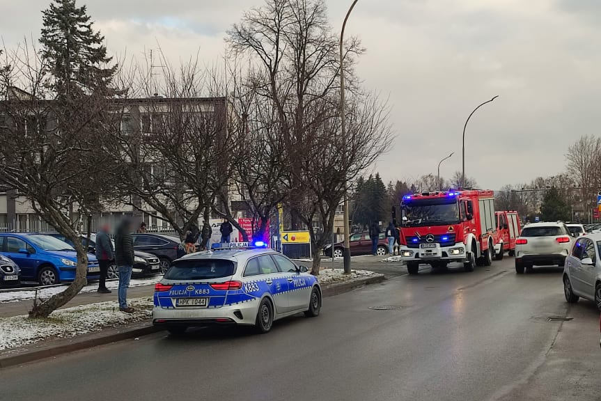 Potrącenie chłopca na Szkolnej w Jaśle