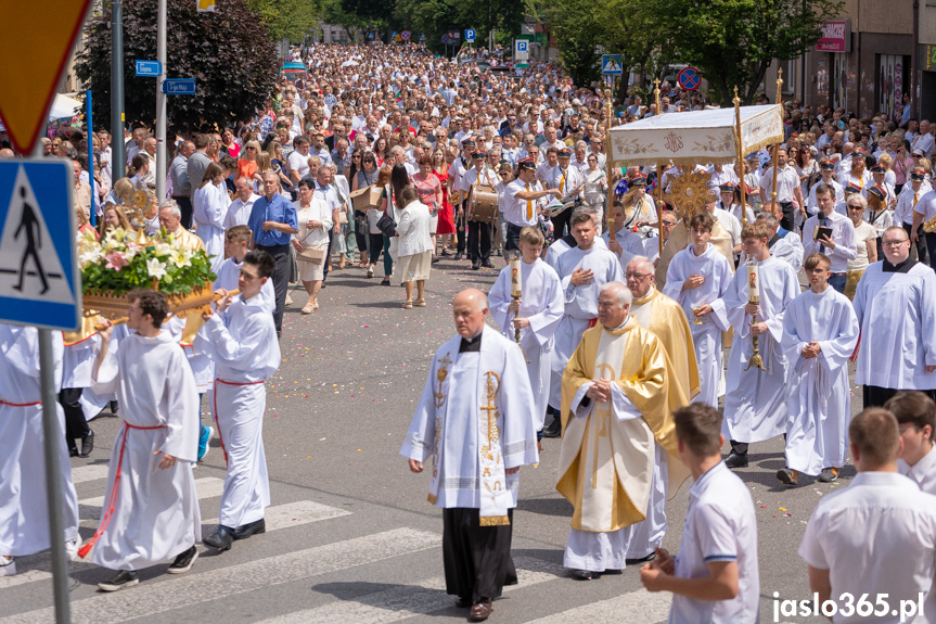 Procesja Bożego Ciała w Jaśle