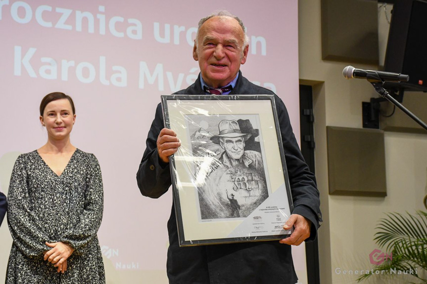 Profesor Karol Myśliwiec świętował w GEN-ie swoje osiemdziesiąte urodziny