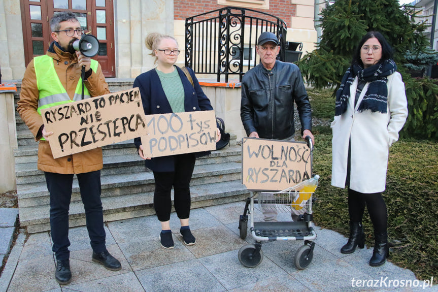 Protest w obronie 69-latka z okolic Jasła