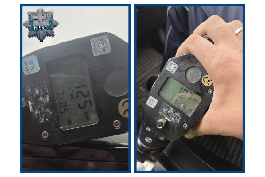 Przekroczyli prędkość o ponad 70 km/h. Policja wystawiła bolesne rachunki Przekroczyli prędkość o ponad 70 km/h. Policja wystawiła bolesne rachunki